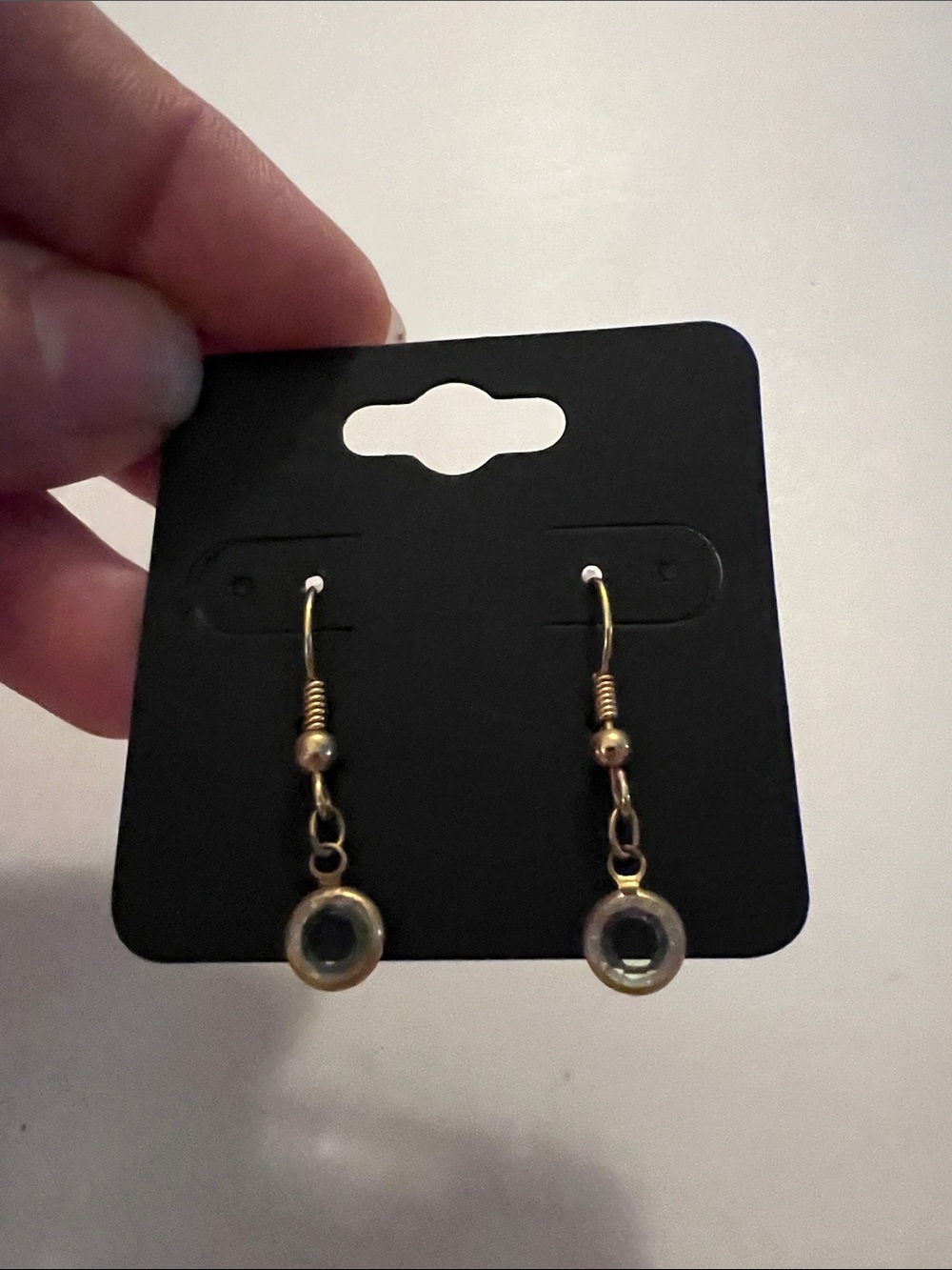 Classic Gold-Tone Drop Earrings